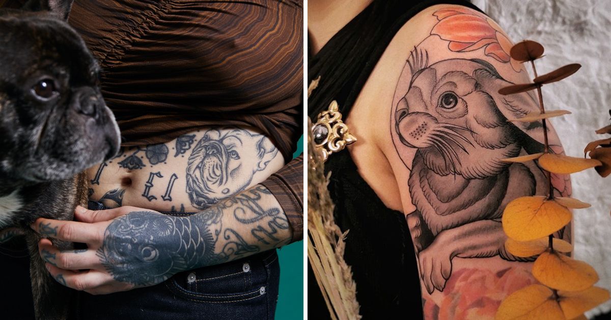 evil pig tattoo