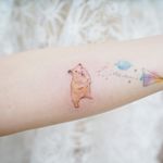 Hamster tattoo by polamtattoo #polamtattoo #hamster #realism #cute #pet