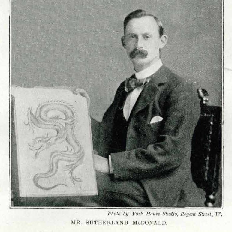 Britain’s first professional tattooist Sutherland Macdonald, who trained George Burchett in the late 1800s #britiainsfirsttattooist #victoriantattooist #victoriantattoos #sutherlandmacdonald