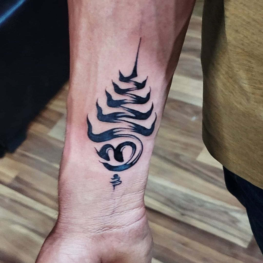 18 Enlightened Unalome Tattoos with Meaning  Tattoodo