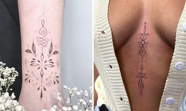 18 Enlightened Unalome Tattoos With Meaning Tattoodo