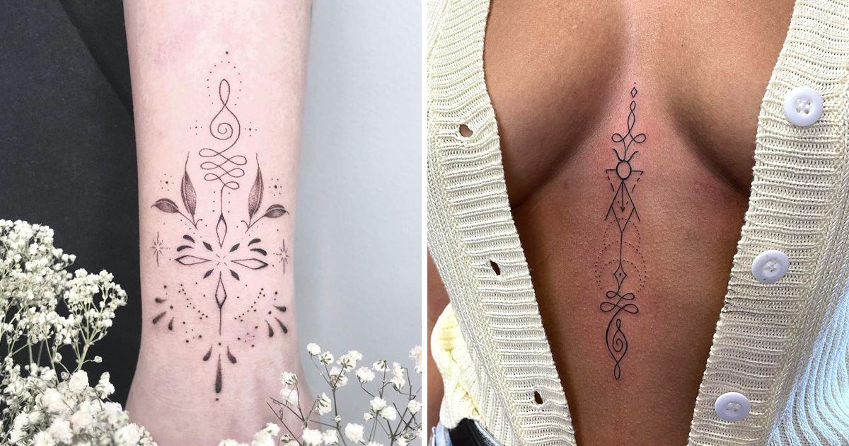 symbols of strength tattoos for girls