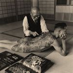 Photo by Horace Bristol circa 1940 #tattootools #tattoosupplies #tattoohistory #tattooculture #irezumi #japanesetattoo #yakuza