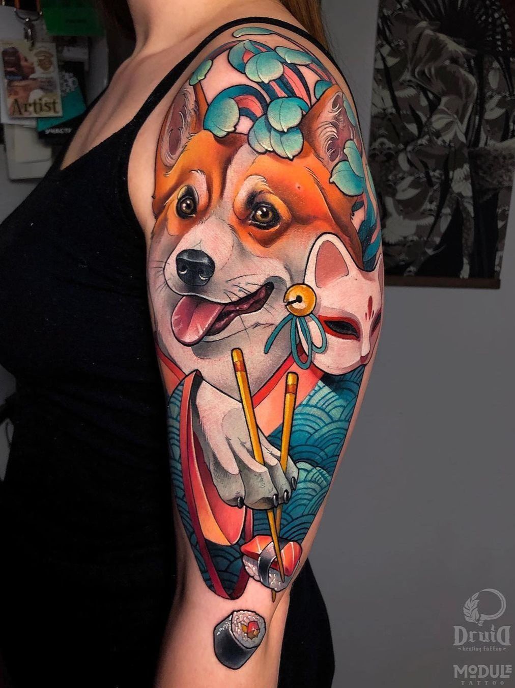 Pets By Heather  Dog Ear tattoos are currently trendingand I just adore  themI would love to paint your pets wonky ears To find out more info  visit wwwpupsbyheathercom and fill out