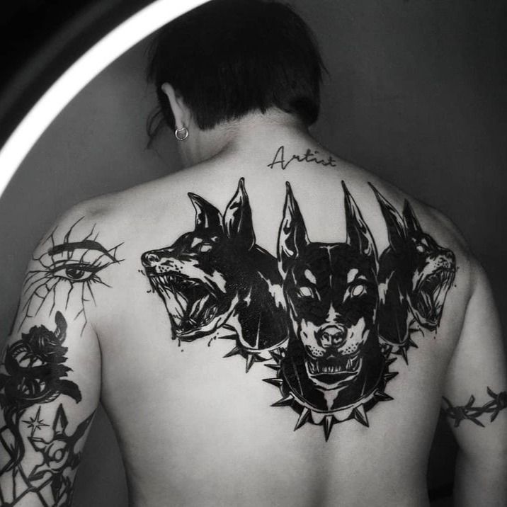 GIRIN girintattoo posted on Instagram Doberman  Apr 30 2020 at 330pm  UTC in 2023  Doberman tattoo Doberman Tattoos