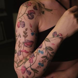 Tattoo by Sasha Vorobiova.