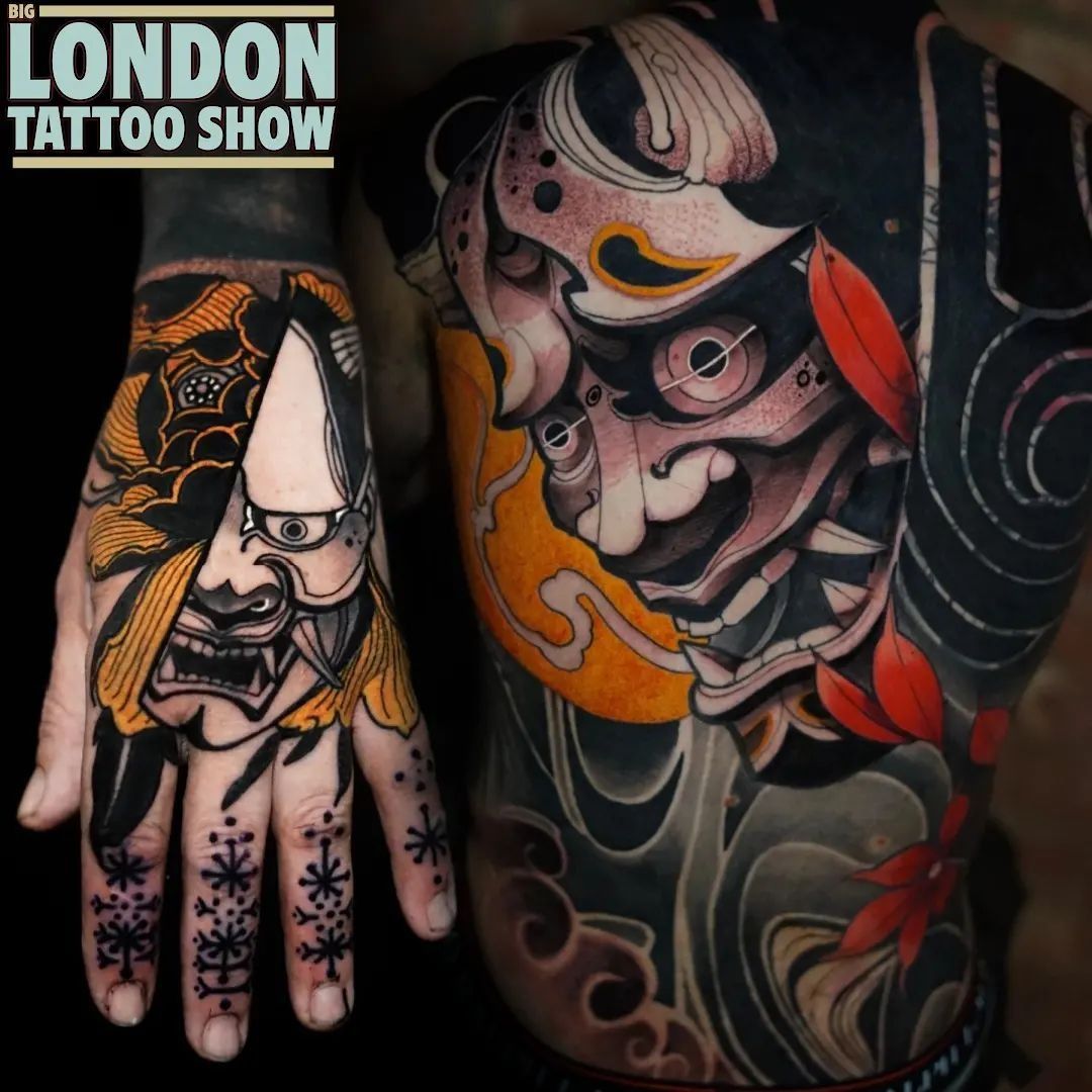 Colorful Portraits of Attendees at the London Tattoo Convention