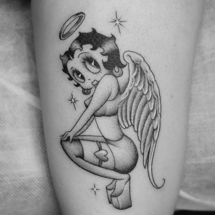 Betty Boop Tattoo  Tattoo Designs Tattoo Pictures