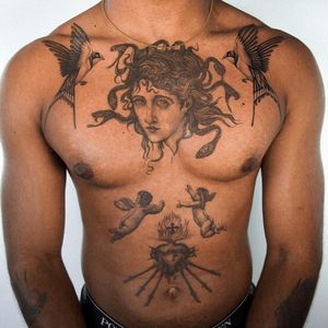 Tattoos by Delphin Musquet