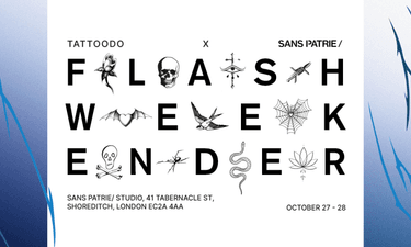 Come to Tattoodo’s Spooky Halloween Flash Weekender