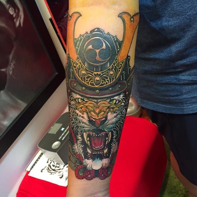 James Acrow Tattoo on Twitter Finished the top half of Aragons samurai  tiger sleve Thanks man httpstcoe5468auSK7 httpstcowxEJE91k9m   Twitter