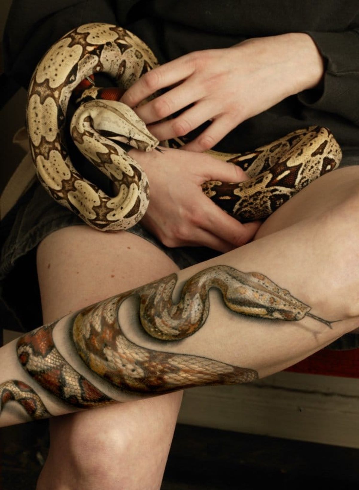 Сон змея обвивает. Тату змея питон. Тату змеи на ноге. Тату змея на ноге. Тату змея на руке девушки.