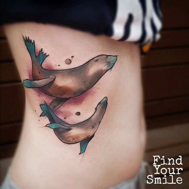 68 Best Sea Lion Tattoo ideas  lion tattoo seal tattoo sea lion