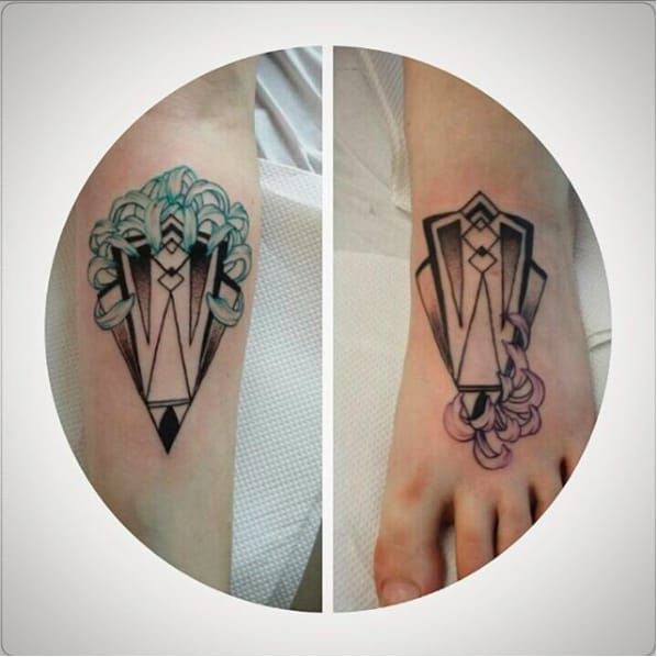 These 14 Art Deco Tattoos Will Definitely Give you some Inspiration • Tattoodo