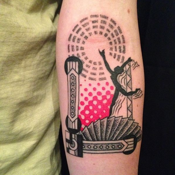 These 14 Art Deco Tattoos Will Definitely Give you some Inspiration • Tattoodo
