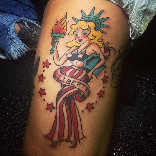 Lady Liberty TattooNOW