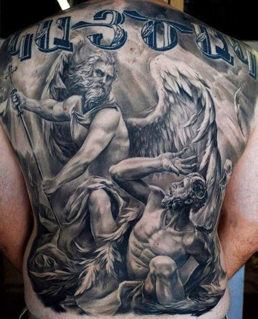 Archangel Michael tattoo