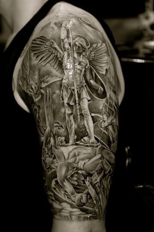 Archangel Michael tattoo