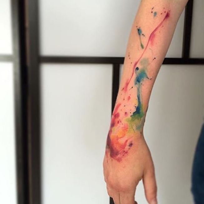 Watercolour tattoos and why you should love them  Chronic Ink