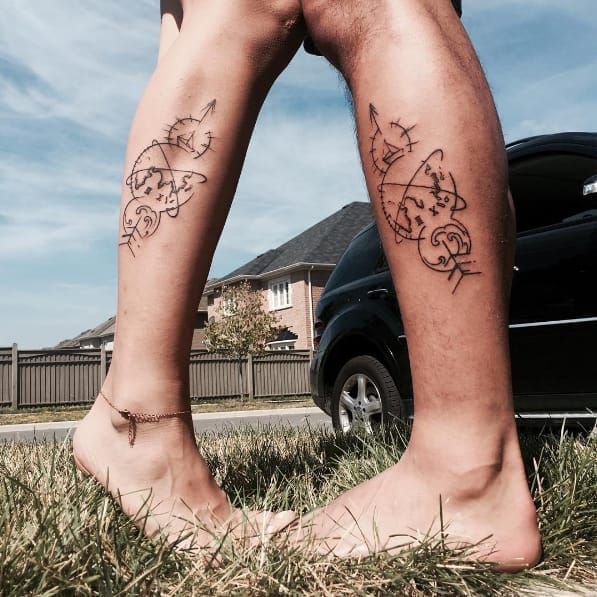 Tattoo uploaded by Kayla Stovall • Lion & Lioness Couple Tattoos • Tattoodo