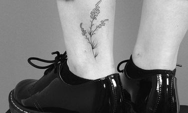 15 Dainty and Subtle Flower & Twig Tattoos by Lara Maju • Tattoodo