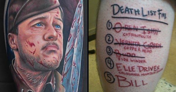 tarantino tattoo ideas