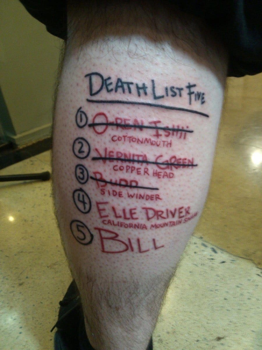 Kill bill Tattoo  Tattoos Kill bill Ink