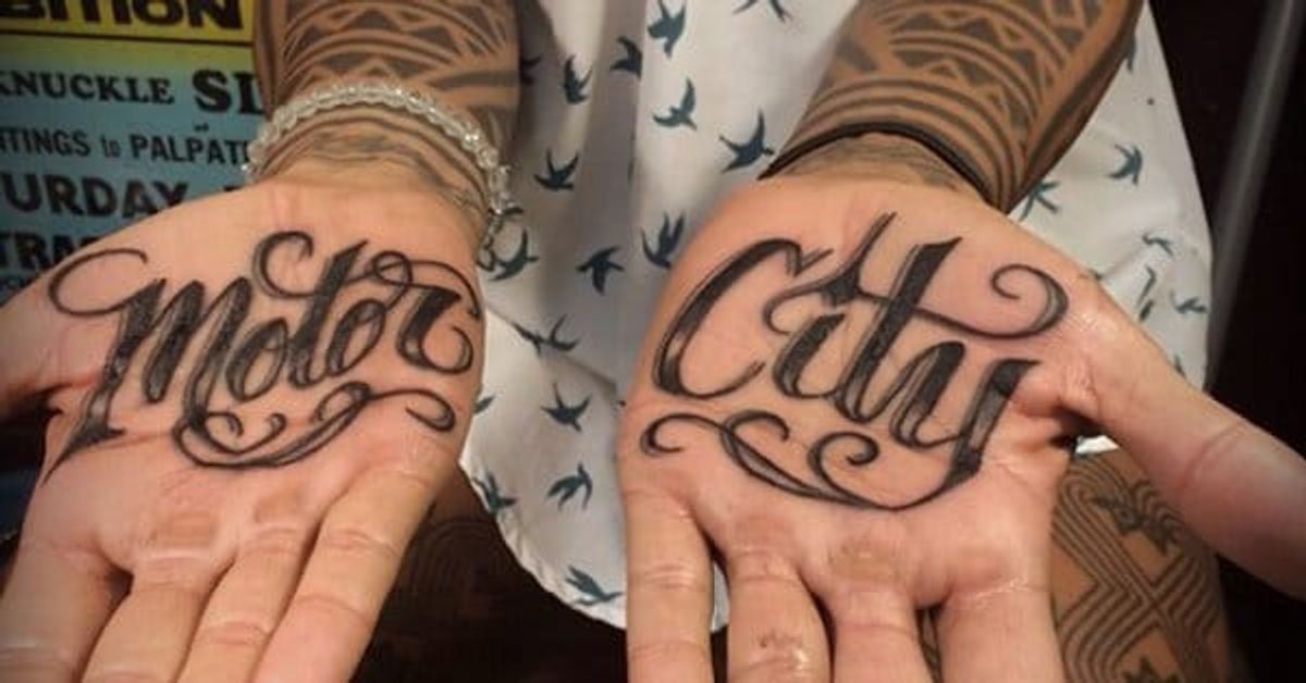 20 Fancy Lettering Tattoos • Tattoodo