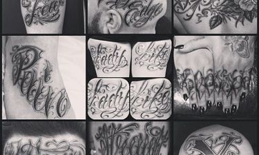 20 Fancy Lettering Tattoos