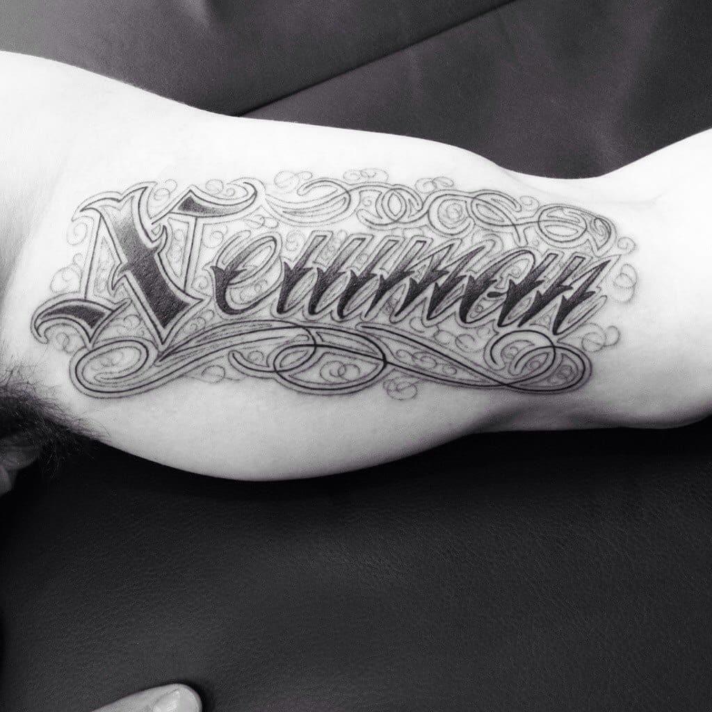 Extra fine line lettering Los Angeles | Single needle tattoo, Tattoo  artists, Tattoos
