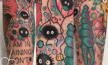Studio Ghibli Cuties: 18 Mischievous Soot Sprite Tattoos • Tattoodo