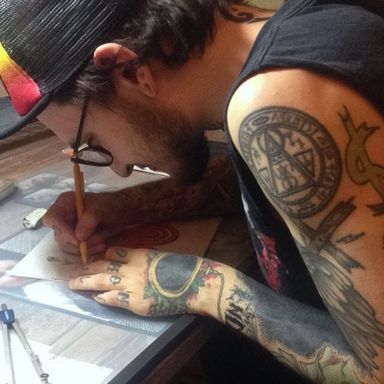 Contemporary Blackwork Tattoos by Gioele Cassarino
