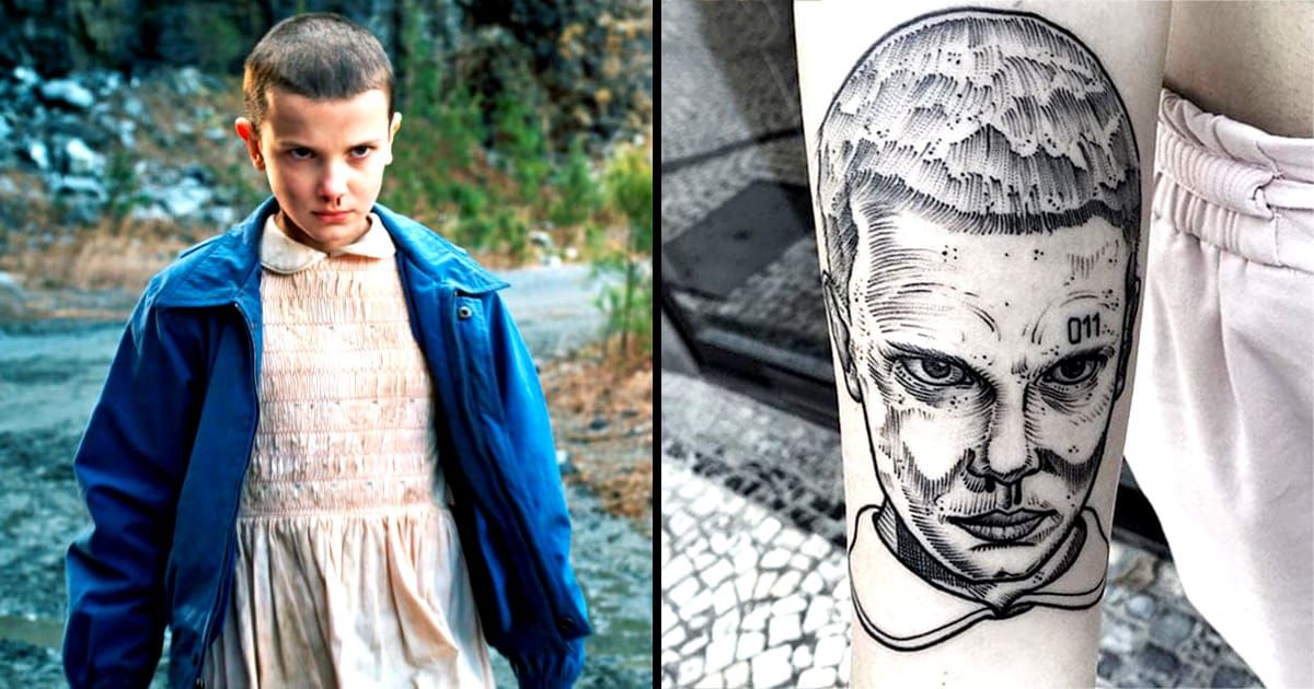 11 Tattoos of Eleven from 'Stranger Things' • Tattoodo