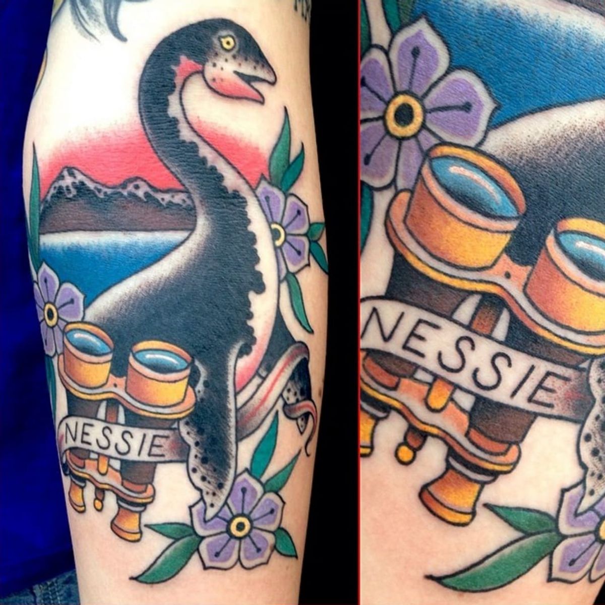 The Loch Ness Monster Has Been FoundIn Tattoos! • Tattoodo