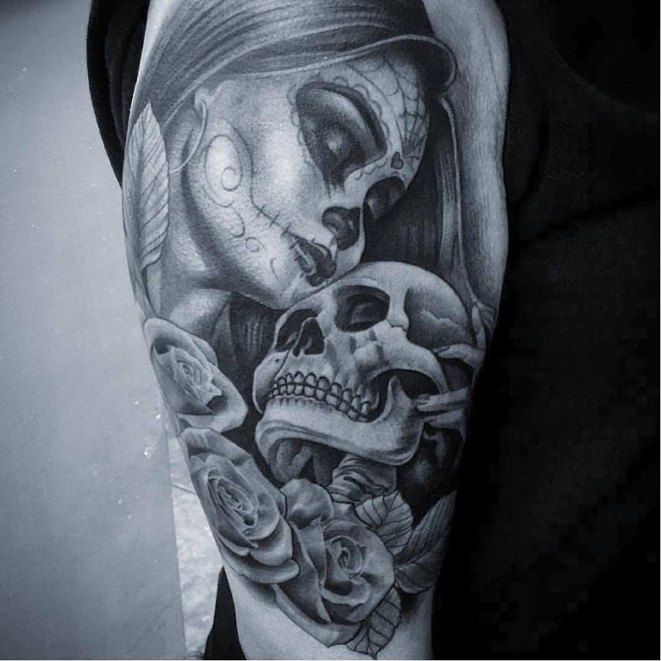 Tattoos Inspired by the Chicano Art of OG Abel • Tattoodo