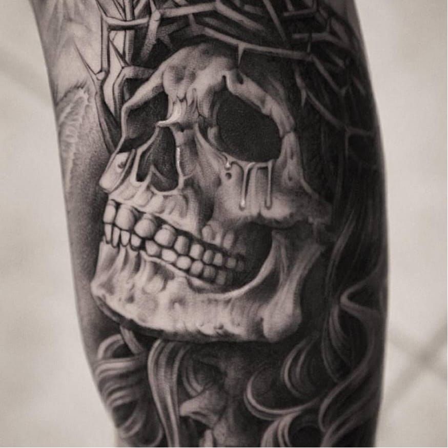 Tattoos Inspired by the Chicano Art of OG Abel • Tattoodo
