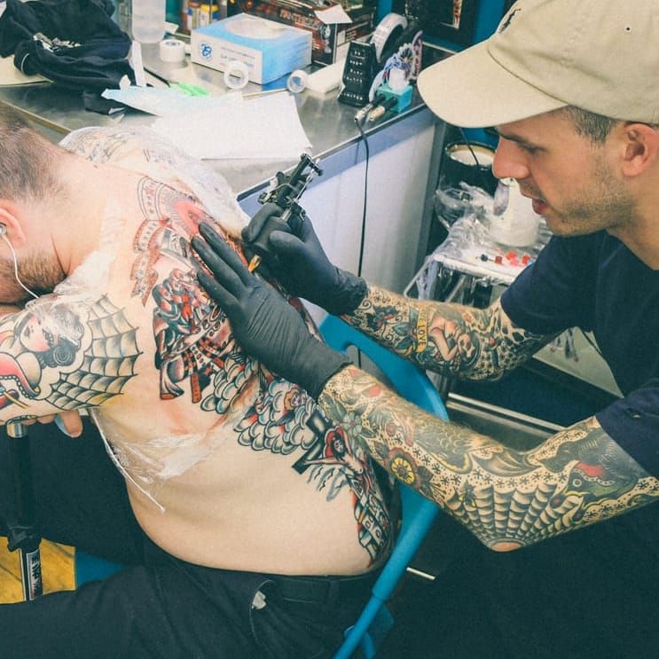 Ephemeral Tattoo specializes in ink that fades in a year