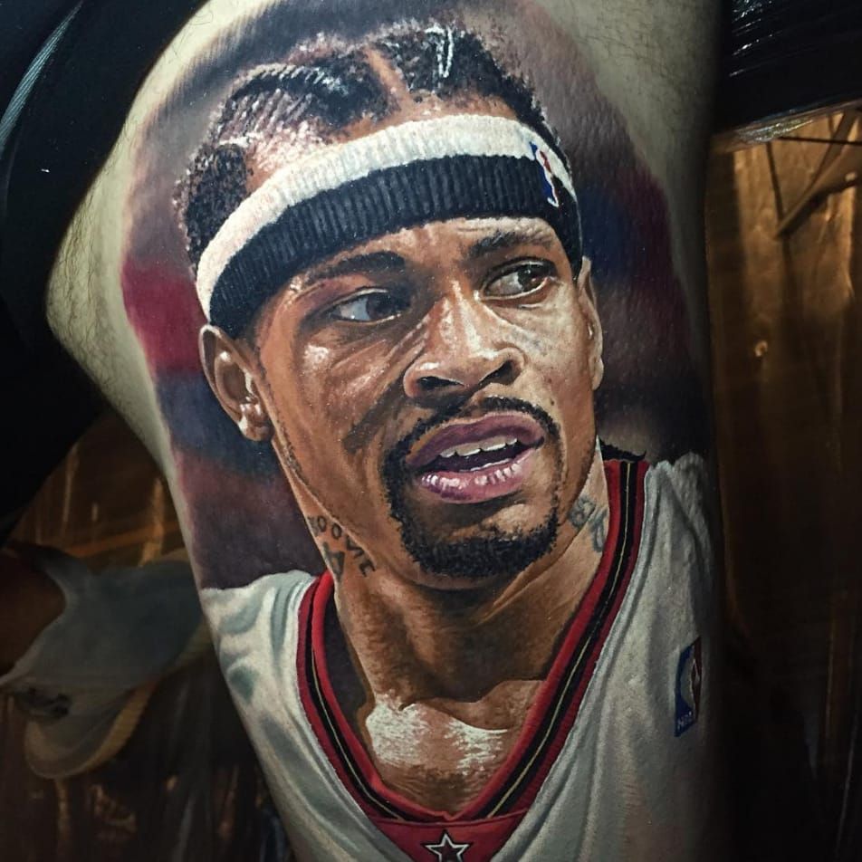 Steve Butcher's Realistic Sports Portraits • Tattoodo