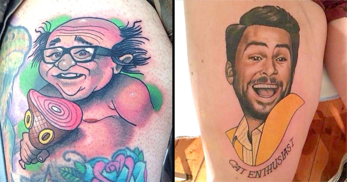 It's Always Sunny with these Tattoos! • Tattoodo