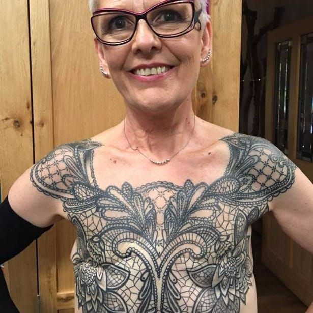 This Woman Got An Incredible Mastectomy Tattoo On Her Chest  SELF