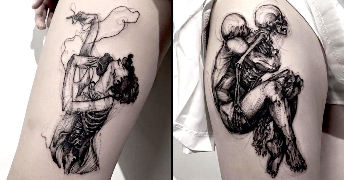 The Rough Contemporary Tattoos of BK Tattooer • Tattoodo