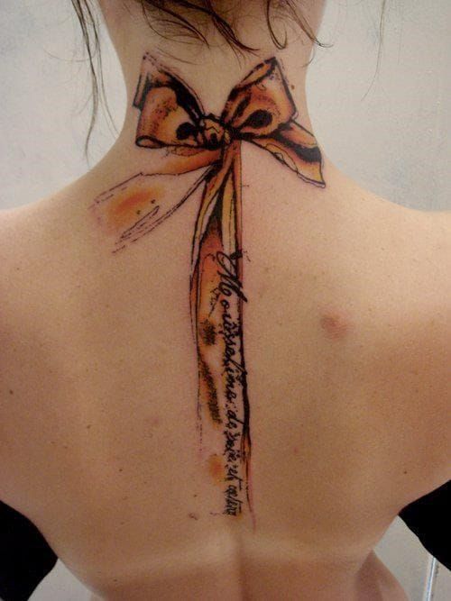 83 Fun and Flirty Bow Tattoos - TattooGlee | Bow tattoo, Pink bow tattoos,  Small bow tattoos