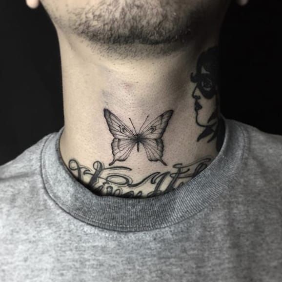 getting a neck tattoo