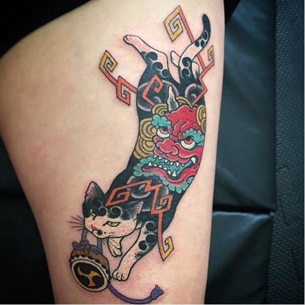 Monmon Cats From Their Originator Horitomo Tattoodo