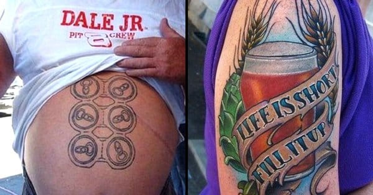 12 Fun & Refreshing Beer Tattoos • Tattoodo