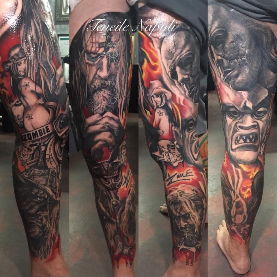 Zombie full sleeve by grimmy3d on DeviantArt