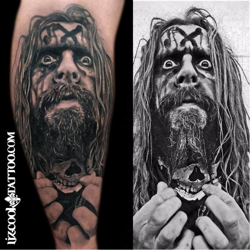 Zombie Tattoo Of The Day 5  ROB ZOMBIE