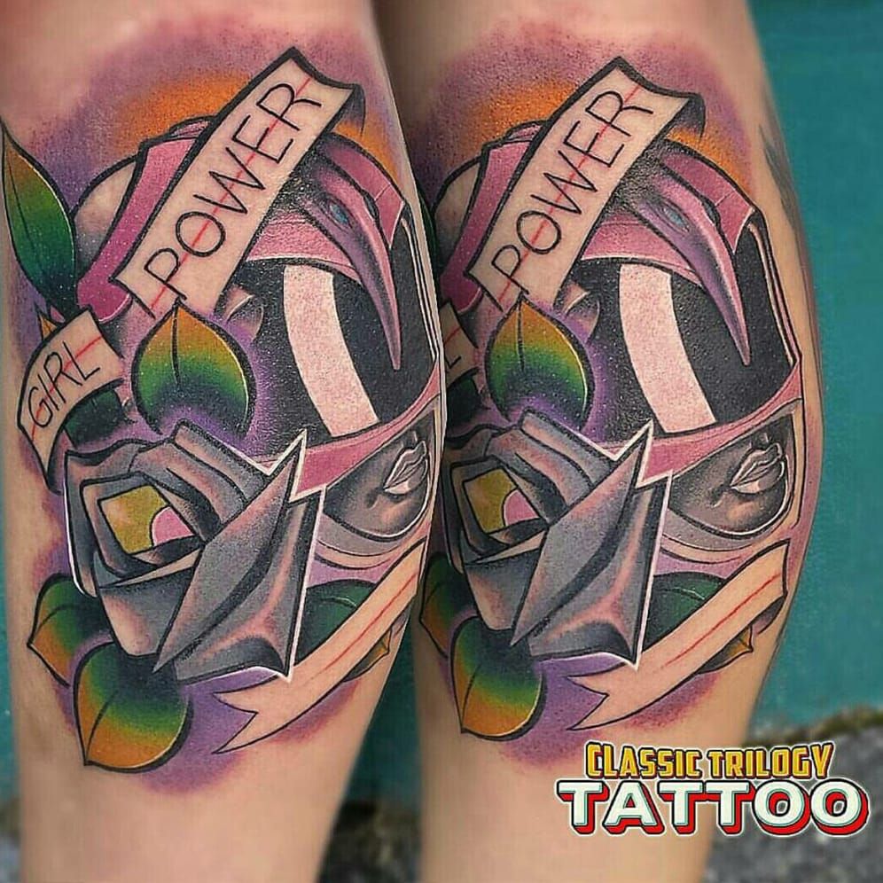 Power Ranger tattoo