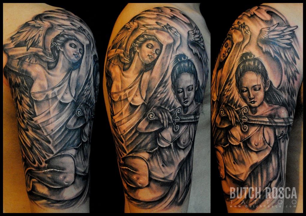 12 Angel Tattoo Designs You Must Love  Pretty Designs