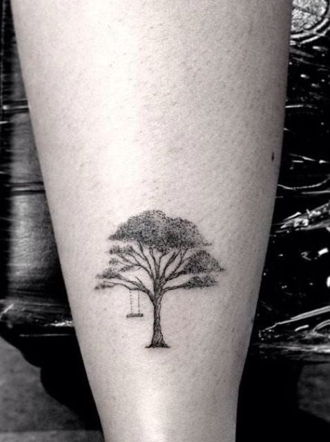 55 Latest Oak Tree Tattoos Collection